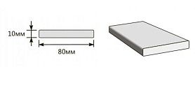 Наличник для дверей Браво, Ф-01 (Дуб) для мод.Рондо